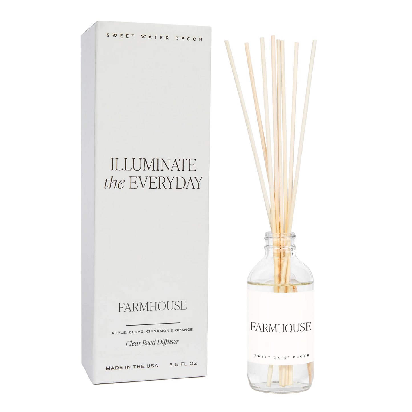 Farmhouse Clear Reed Diffuser