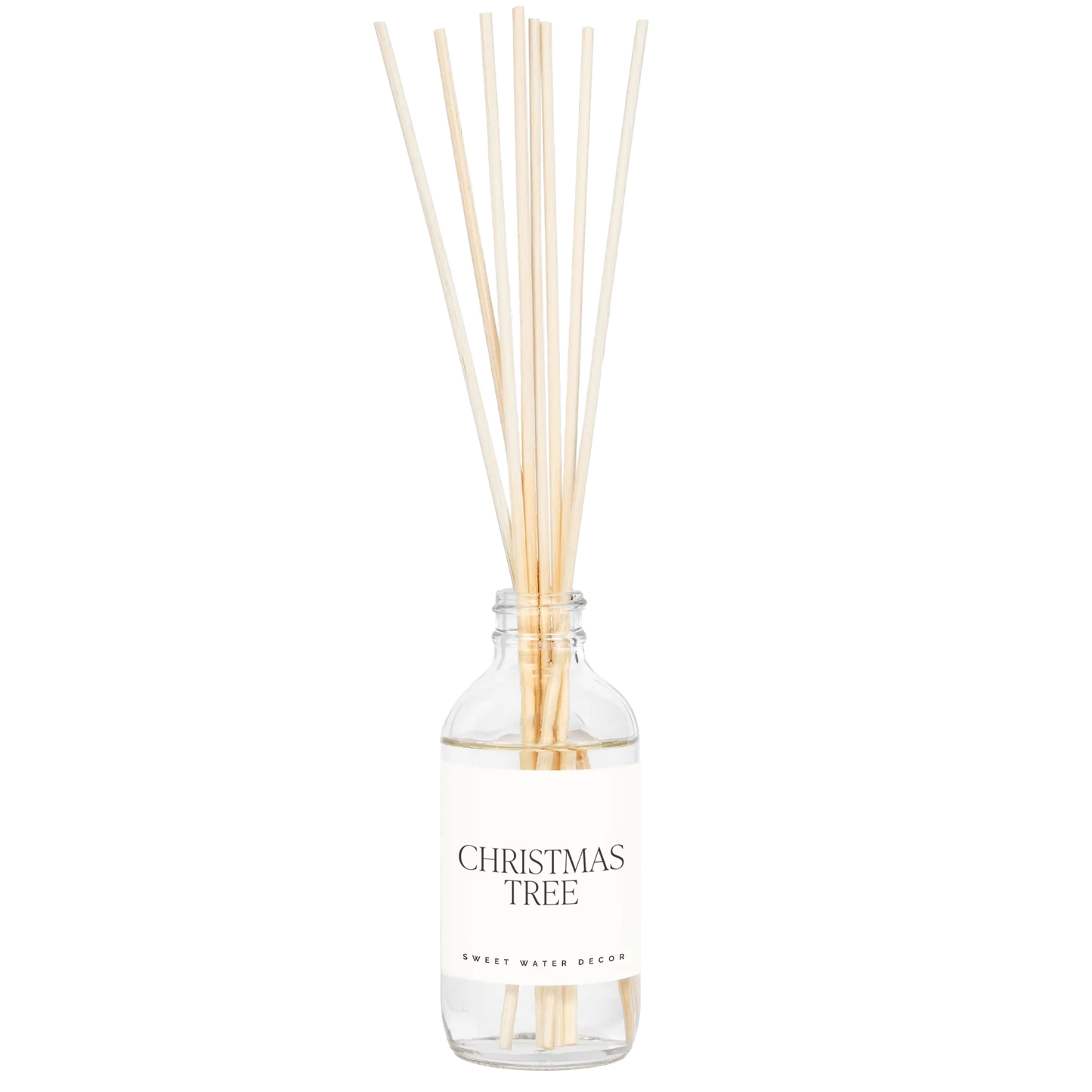 Christmas Tree Clear Reed Diffuser Sweet Water Decor