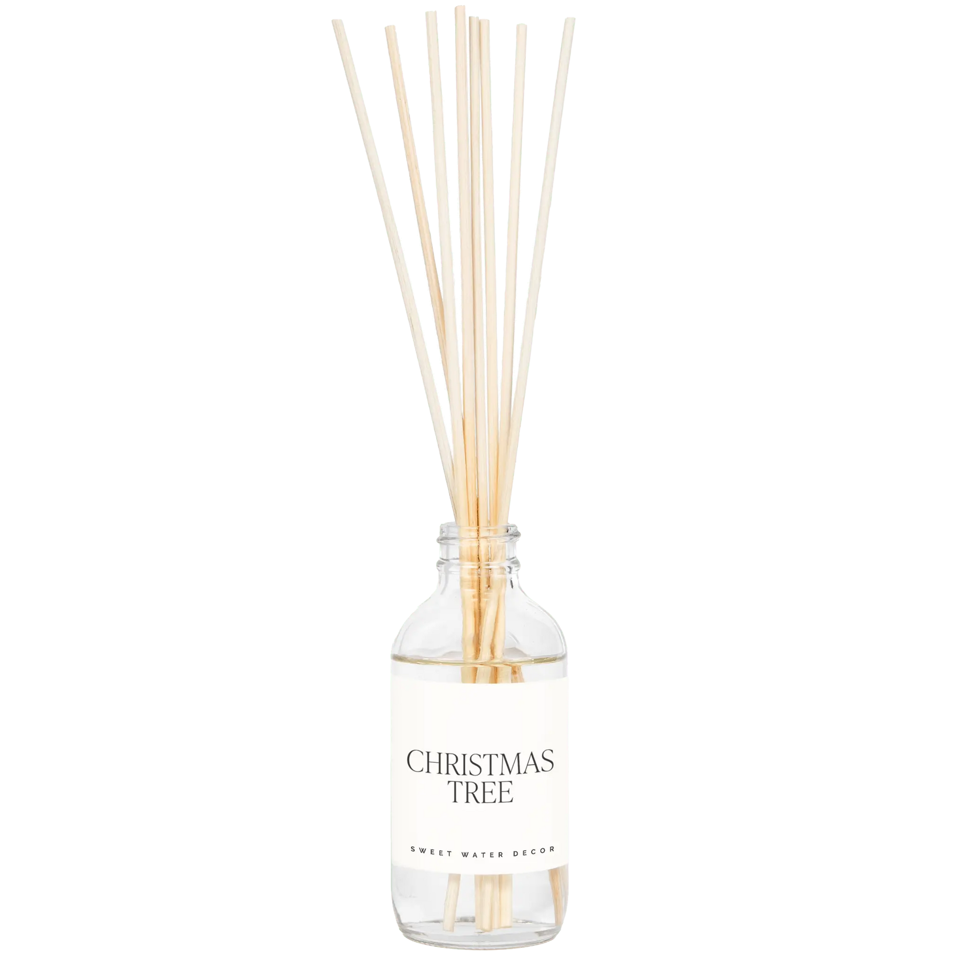 Christmas Tree Clear Reed Diffuser Sweet Water Decor