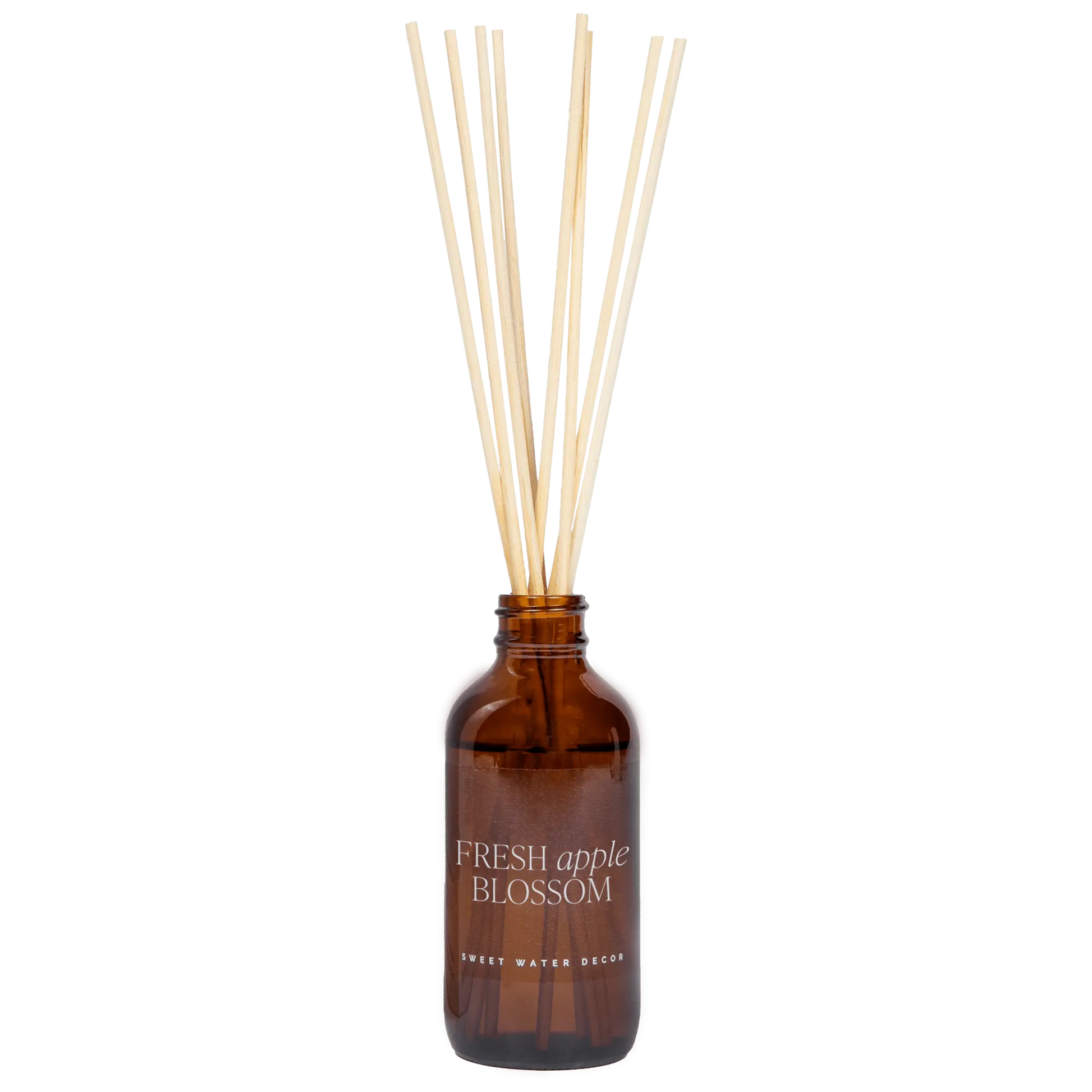 Fresh Apple Blossom Amber Reed Diffuser Sweet Water Decor