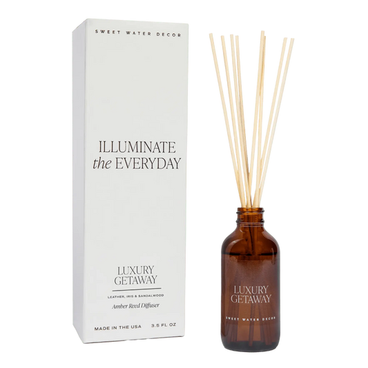 Luxury Getaway Amber Reed Diffuser - cleansefaceandbodybar