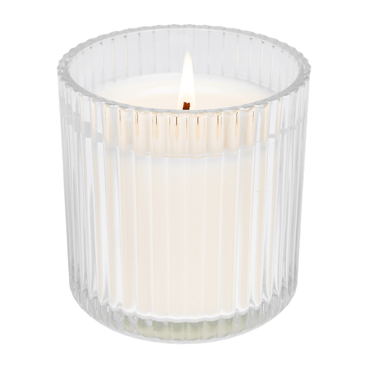 Cashmere and Vanilla Fluted Soy Candle