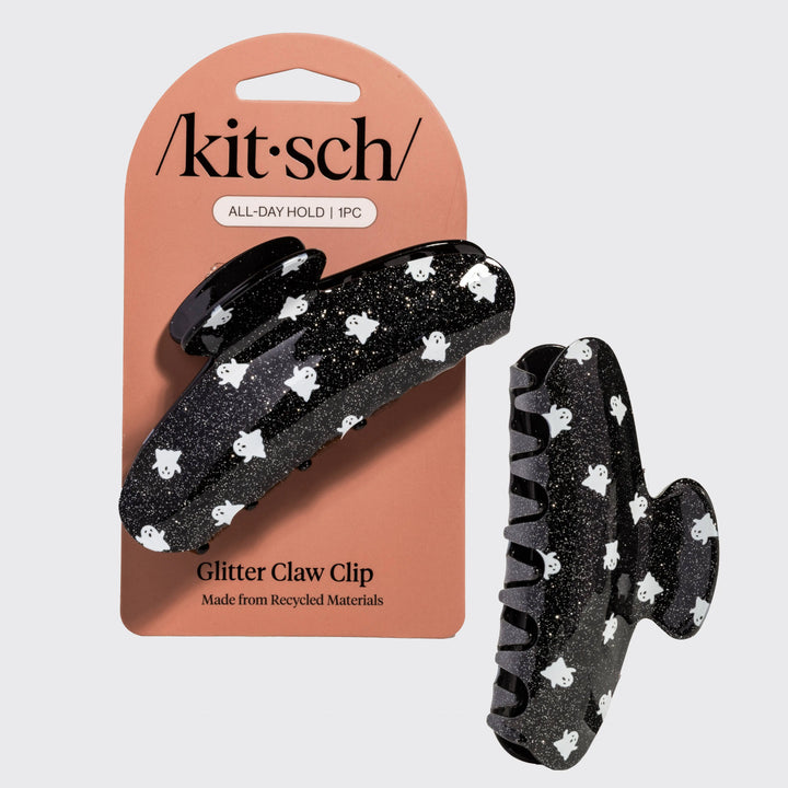 Recycled Plastic Glitter Claw Clip - Ghosts KITSCH Cleanse Face &amp; Body Bar