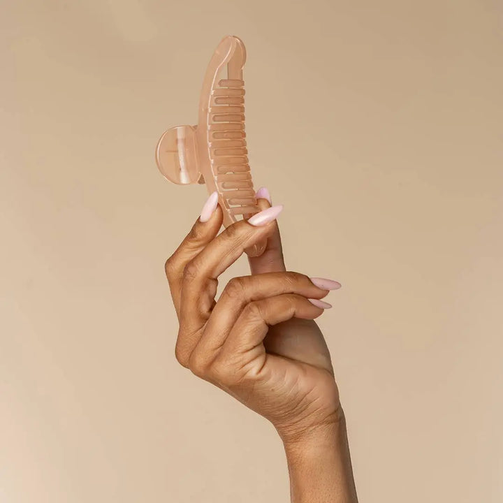 Recycled Plastic Large Arched Clip - Soft Pink KITSCH Cleanse Face &amp; Body Bar