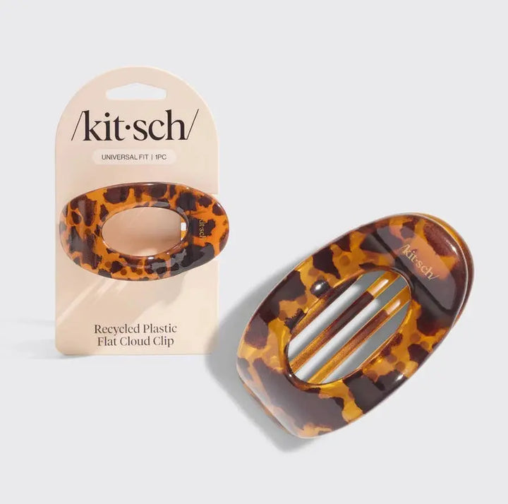 Recycled Plastic Medium Flat Cloud Clip - Tort KITSCH Cleanse Face &amp; Body Bar