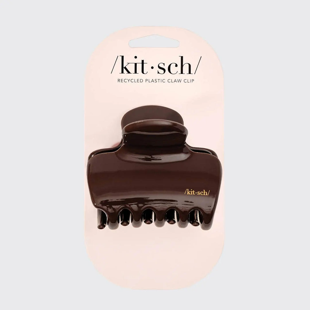 Recycled Plastic Puffy Cloud Clip 1pc - Chocolate KITSCH Cleanse Face &amp; Body Bar