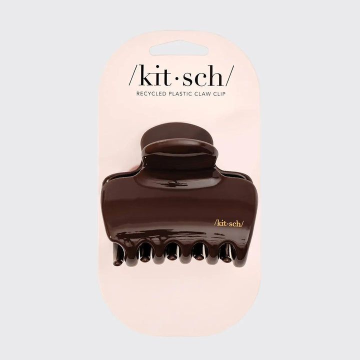 Recycled Plastic Puffy Cloud Clip 1pc - Chocolate KITSCH Cleanse Face &amp; Body Bar