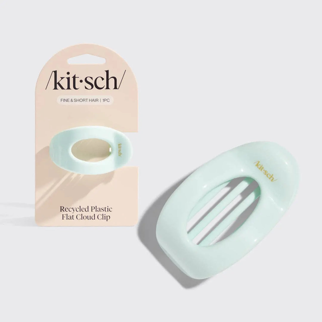 Recycled Plastic Small Flat Cloud Clip - Sage Leaf KITSCH Cleanse Face &amp; Body Bar