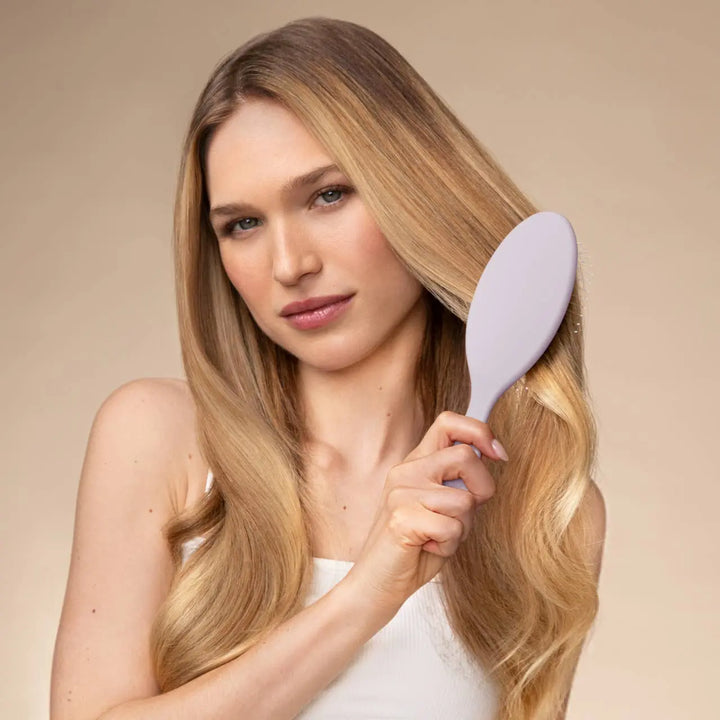 Recycled Plastic Wet/Dry Brush- Soft Violet KITSCH Cleanse Face &amp; Body Bar