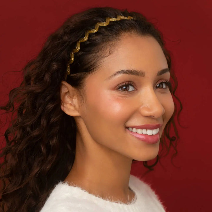 Kitsch Zigzag Headbands detail