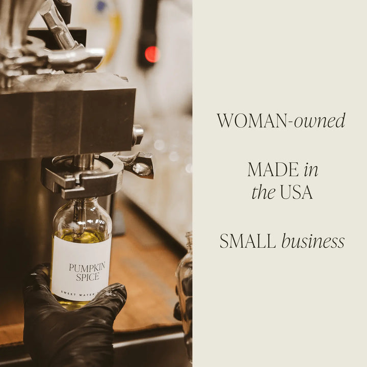 Pumpkin Spice Clear Reed Diffuser Sweet Water Decor Cleanse Face & Body Bar