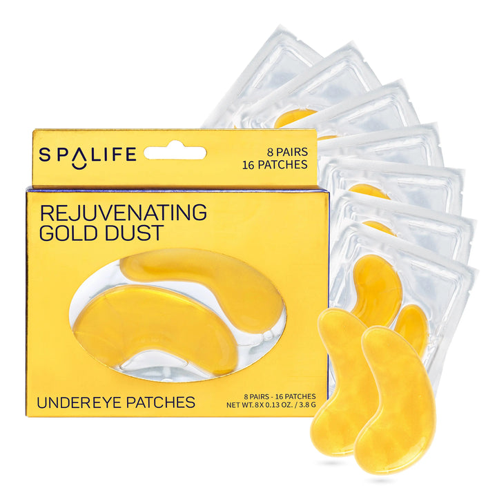 Rejuvenating Gold Dust Under Eye Masks - 8 Pairs