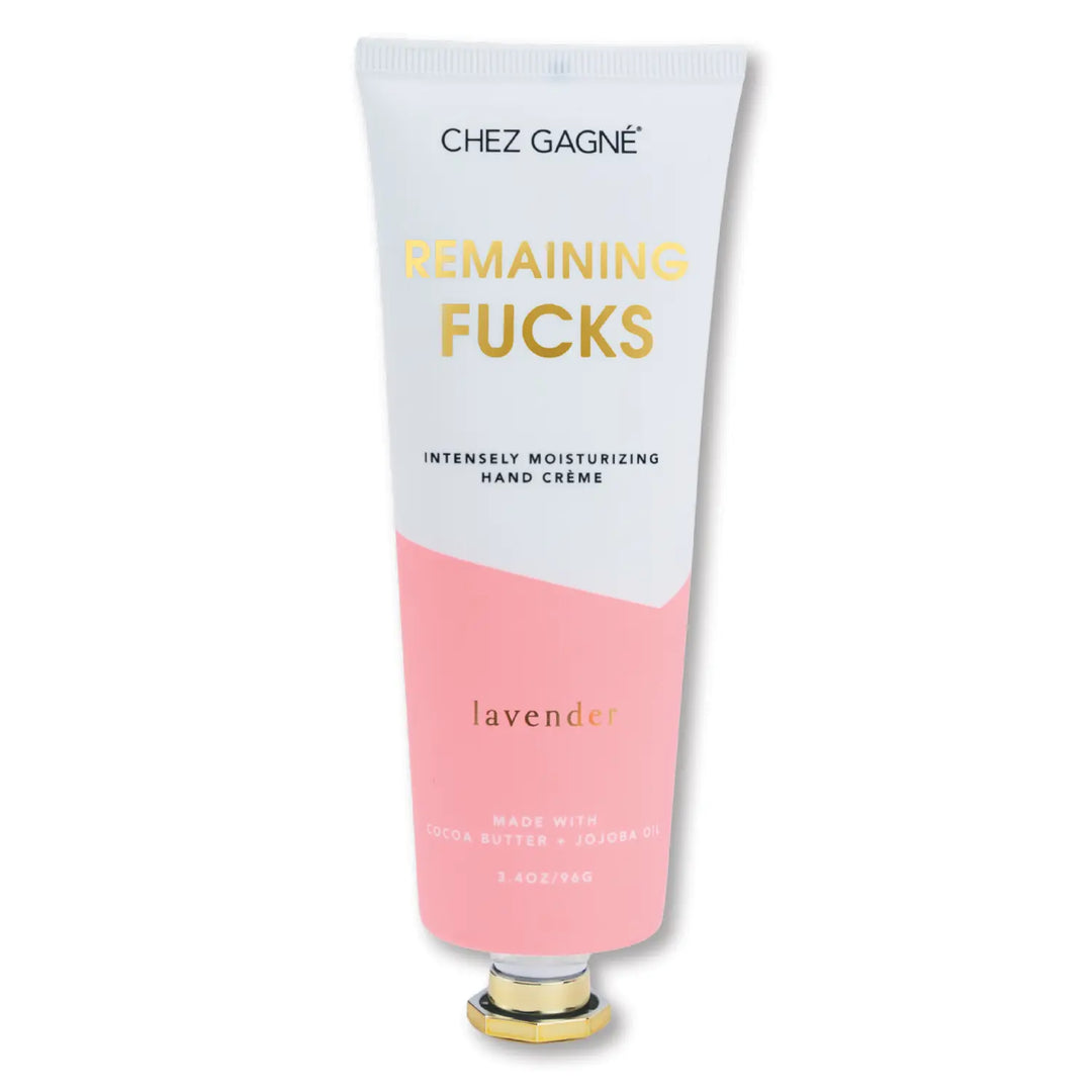 Remaining Fucks Funny Hand Cream | Lavender Moisturizing Hand Crème