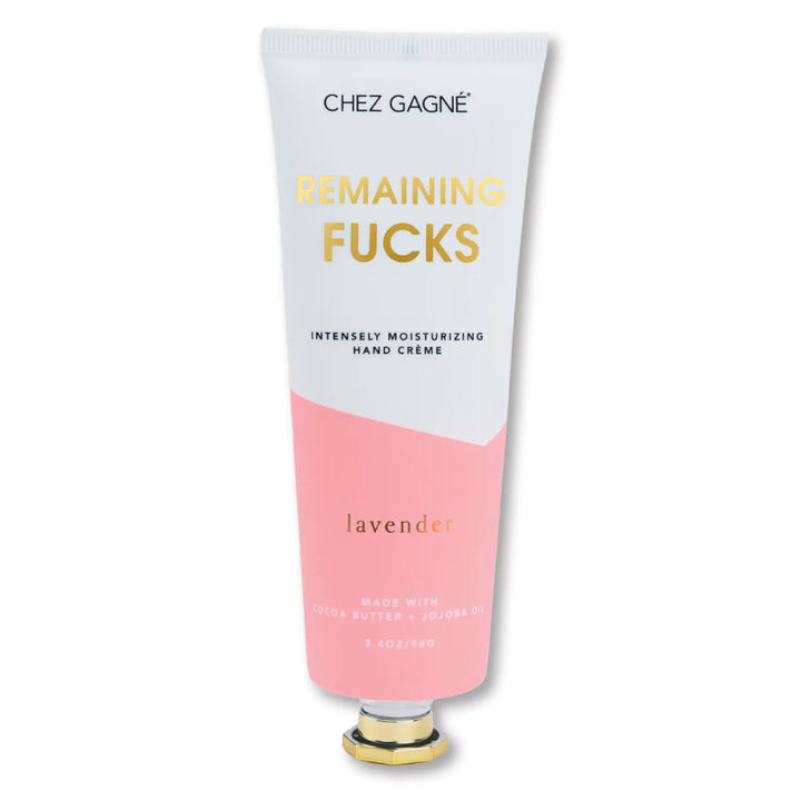 Remaining Fucks Funny Hand Cream | Lavender Moisturizing Hand Crème