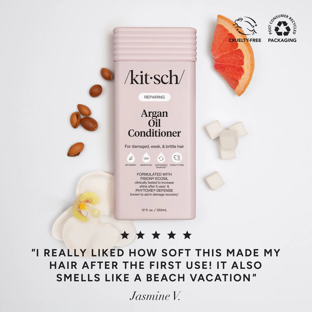 Repairing Argan Oil Conditioner KITSCH Cleanse Face &amp; Body Bar