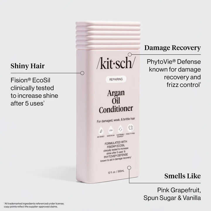 Repairing Argan Oil Conditioner KITSCH Cleanse Face &amp; Body Bar