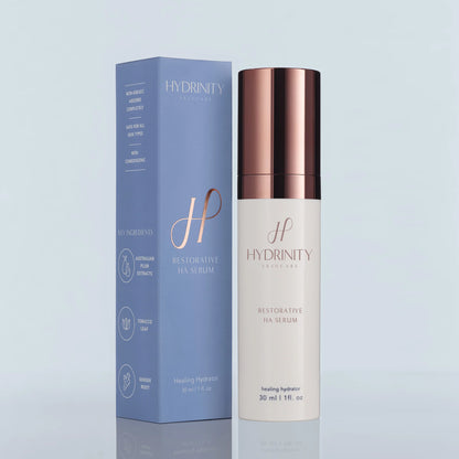 Restorative HA Serum | Hydrinity cleansefaceandbodybar