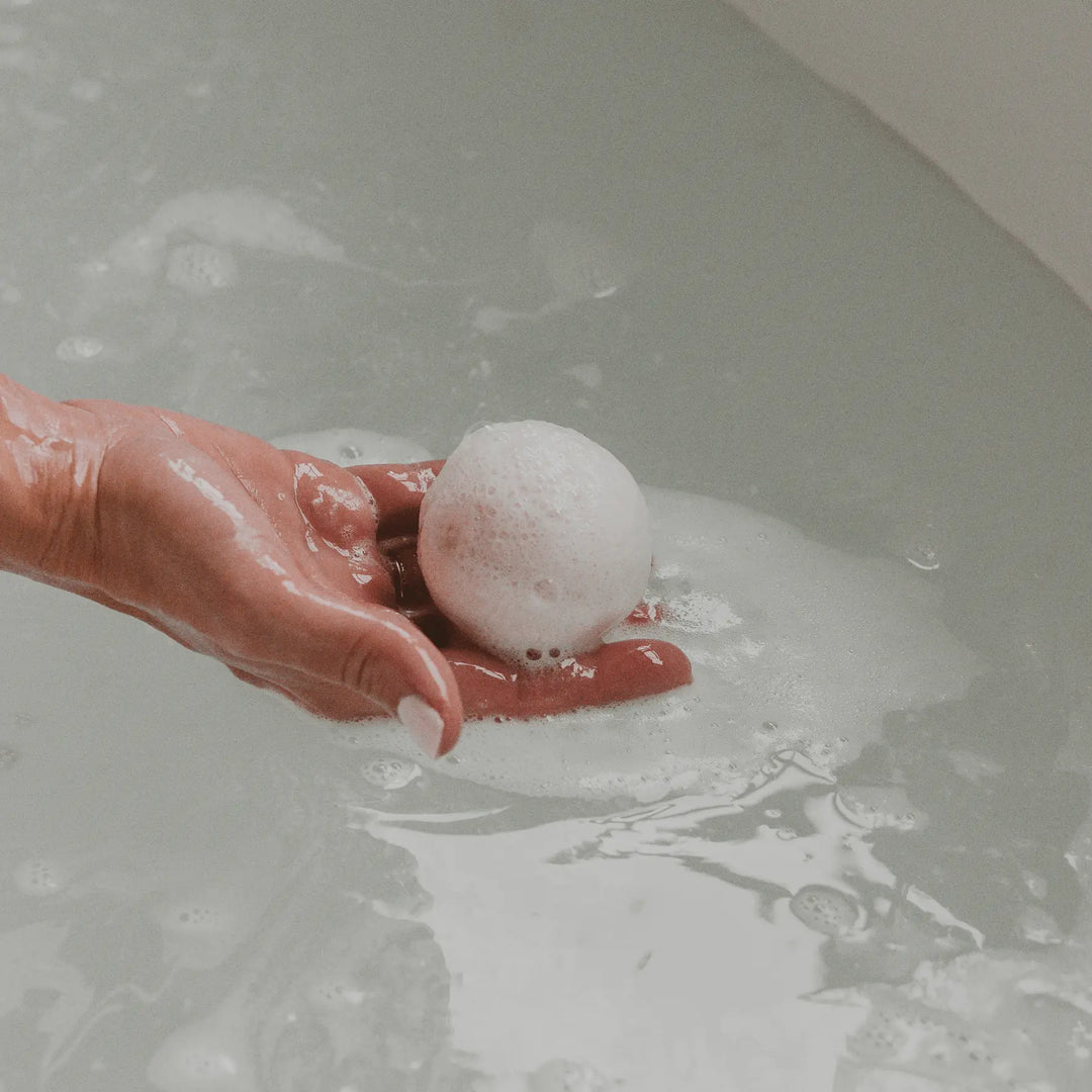 Restore and Renew White Eucalyptus 4.6 oz Bath Bomb Sweet Water Decor Cleanse Face & Body Bar