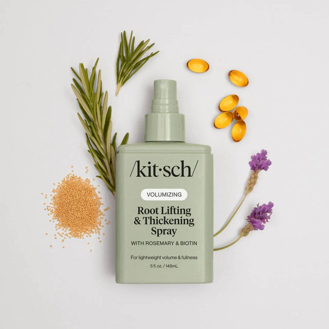 Root Lifting &amp; Thickening Spray KITSCH Cleanse Face &amp; Body Bar