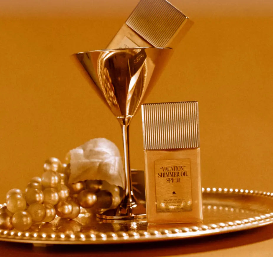 Vacation Shimmer Oil SPF 30 Vacation Cleanse Face & Body Bar