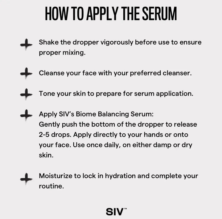 SIV Biome Balancing Serum SIV Cleanse Face & Body Bar