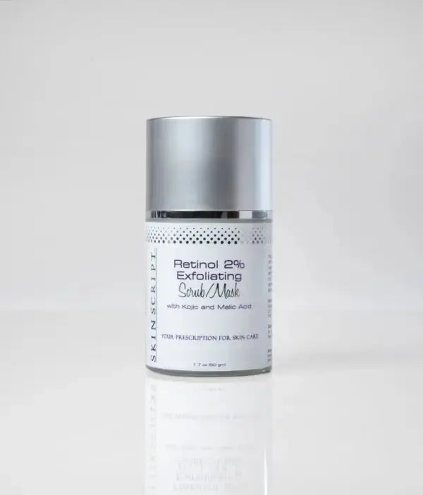 skin script retinol exfoliating scrub/mask