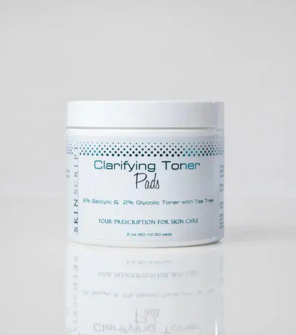 Skin Script Pads Skin Script Clarifying Toner Pads - Cleanse Face & Body Bar ...