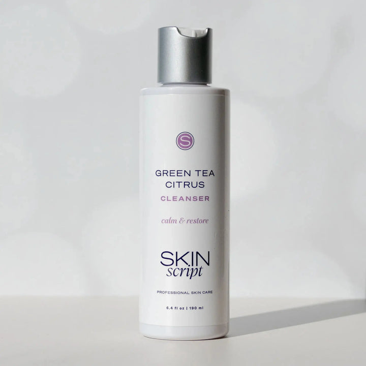 Skin Script Green Tea Citrus Cleanser Skin Script Cleanse Face & Body Bar