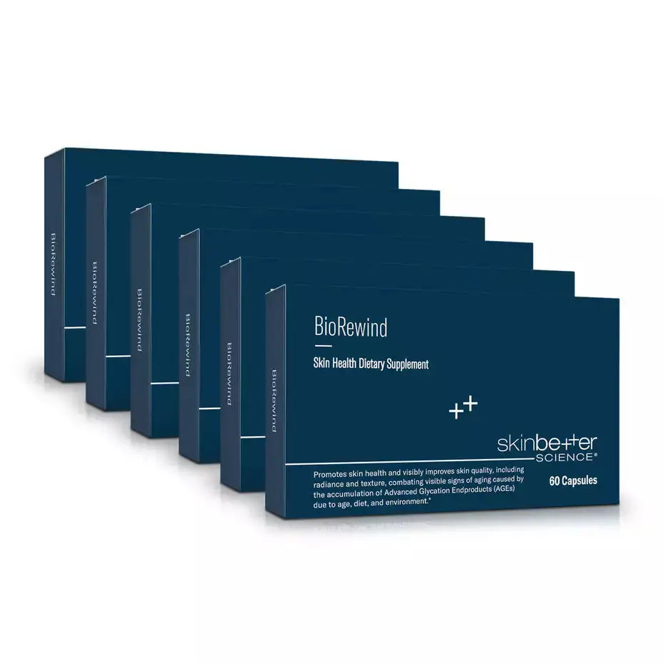 Skinbetter BioRewind CORExtract glycation technology