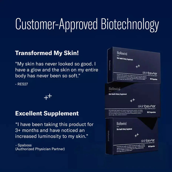 Skinbetter BioRewind Skin Health Dietary Supplement cleansefaceandbodybar Cleanse Face &amp; Body Bar