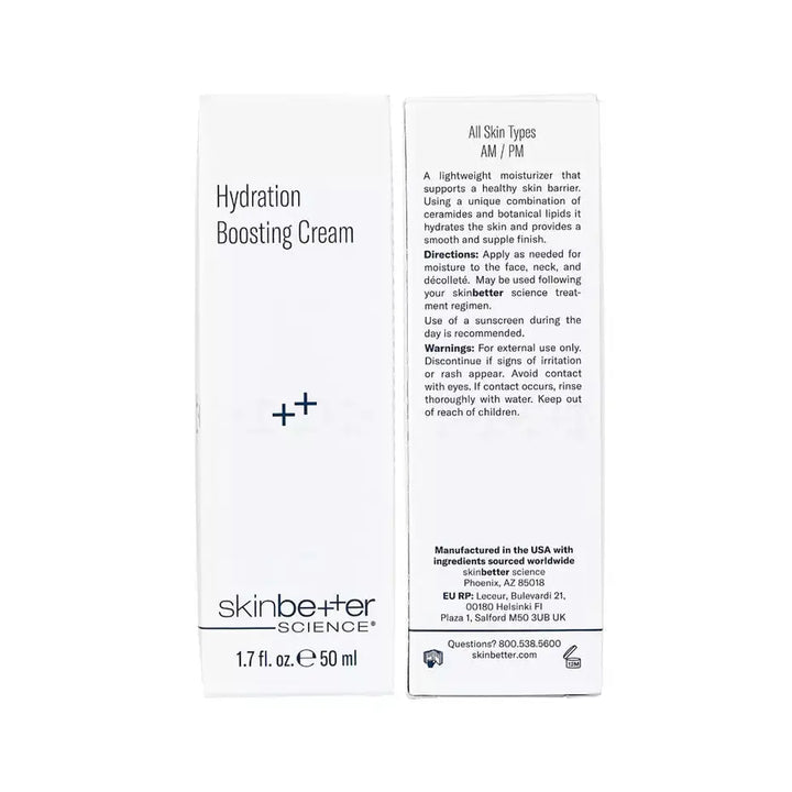 Skinbetter Hydration Boosting Cream packaging