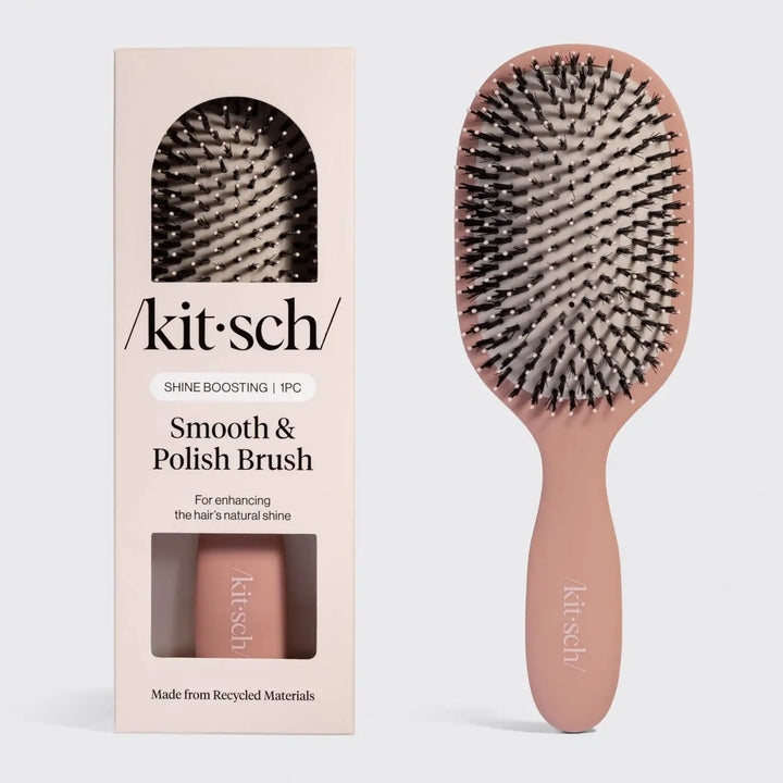 Smooth &amp; Polish Brush in Terracotta KITSCH Cleanse Face &amp; Body Bar