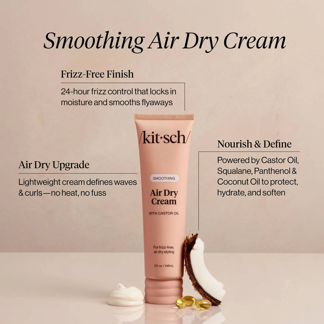 Smoothing Air Dry Cream KITSCH Cleanse Face &amp; Body Bar