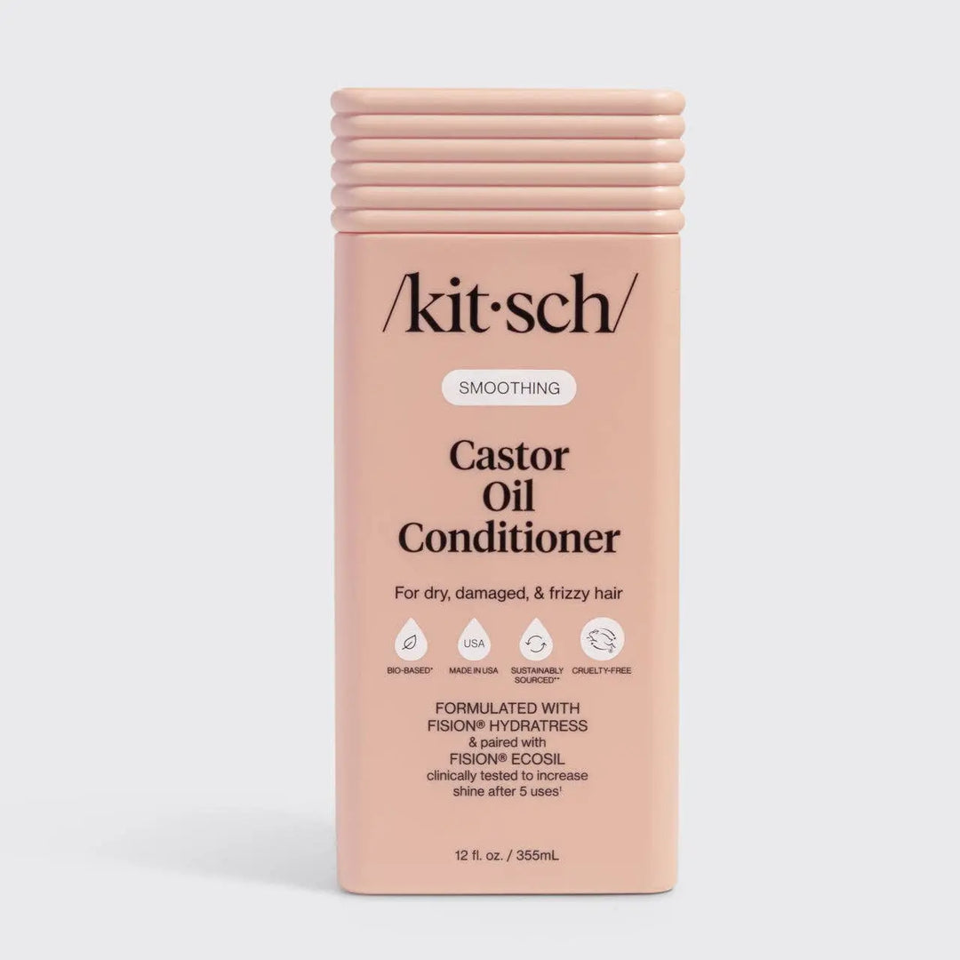 Smoothing Castor Oil Conditioner KITSCH Cleanse Face &amp; Body Bar