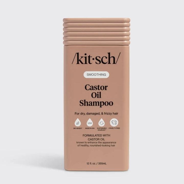Smoothing Castor Oil Shampoo KITSCH Cleanse Face &amp; Body Bar