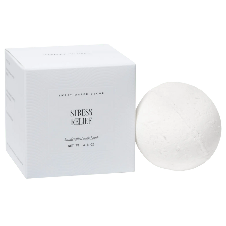 Stress Relief 4.6 oz Bath Bomb Sweet Water Decor Cleanse Face & Body Bar