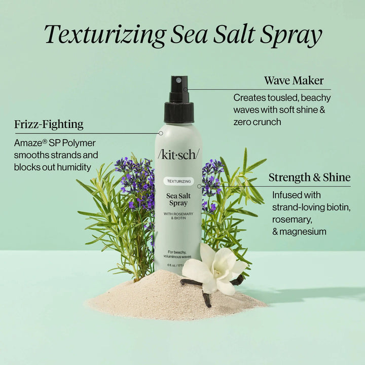 Texturizing Sea Salt Spray KITSCH Cleanse Face &amp; Body Bar