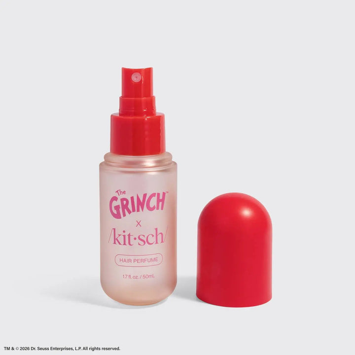 The Grinch x Kitsch Cherry Cheer Hair Perfume KITSCH Cleanse Face &amp; Body Bar
