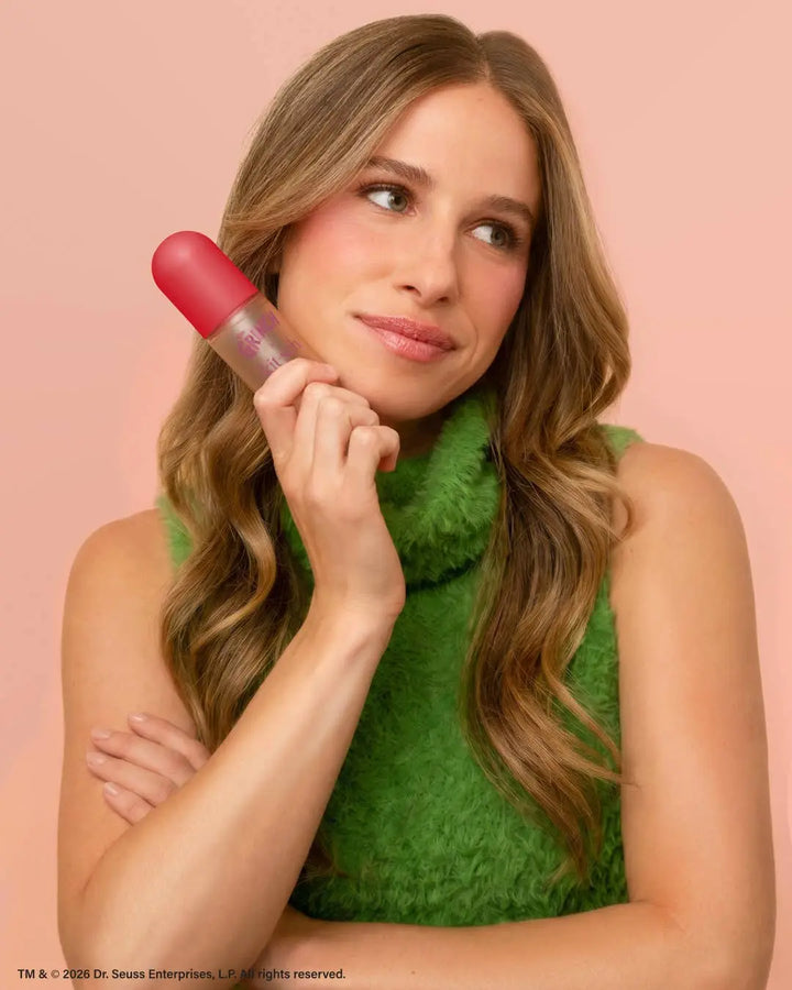 The Grinch x Kitsch Cherry Cheer Hair Perfume KITSCH Cleanse Face &amp; Body Bar