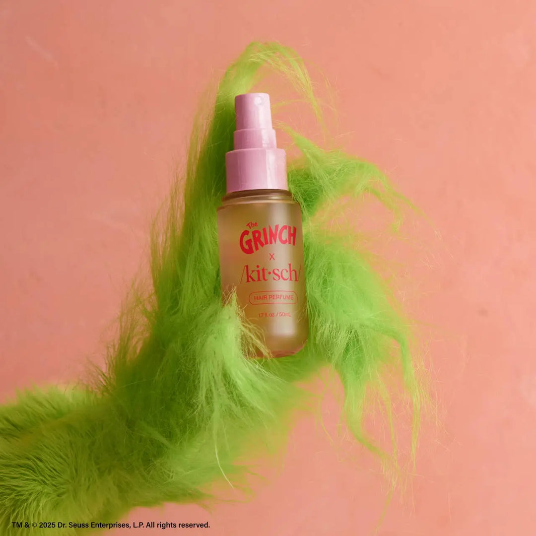 The Grinch x Kitsch Whoville Cookies Hair Perfume KITSCH Cleanse Face &amp; Body Bar