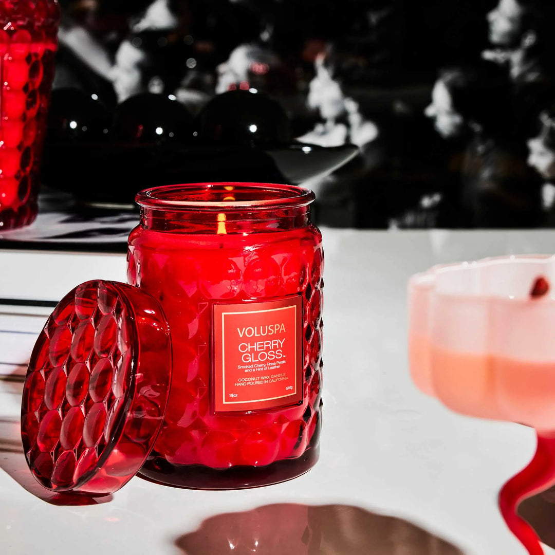 Voluspa Cherry Gloss Large Jar Voluspa Cleanse Face &amp; Body Bar