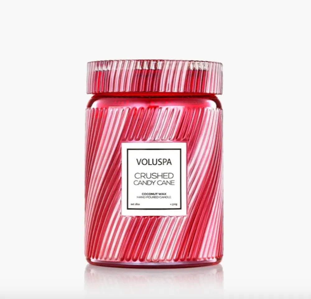 Voluspa Crushed Candy Cane Large Jar Candle Voluspa Cleanse Face & Body Bar