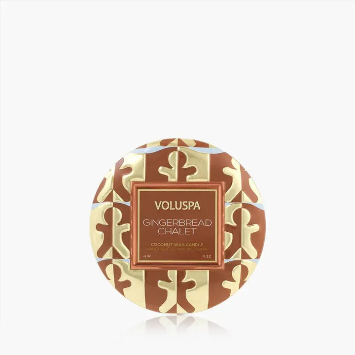 Voluspa Gingerbread Chalet Mini Tin Candle Voluspa Cleanse Face &amp; Body Bar