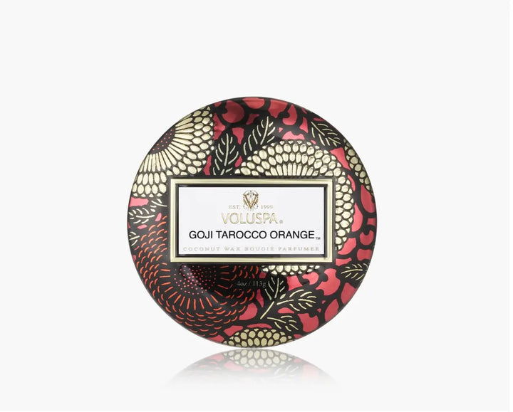 Voluspa Goji Tarocco Orange Mini Tin Voluspa Cleanse Face &amp; Body Bar