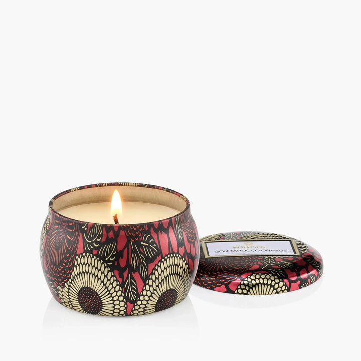 Voluspa Goji Tarocco Orange Mini Tin Voluspa Cleanse Face &amp; Body Bar