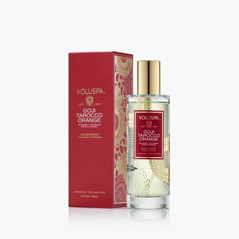 Voluspa Goji Tarocco Orange Room Spray Voluspa Cleanse Face &amp; Body Bar