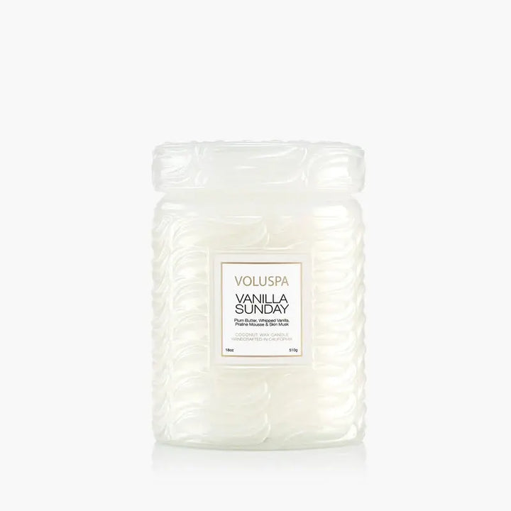 Voluspa Vanilla Sunday 18oz Large Jar cleansefaceandbodybar Cleanse Face &amp; Body Bar