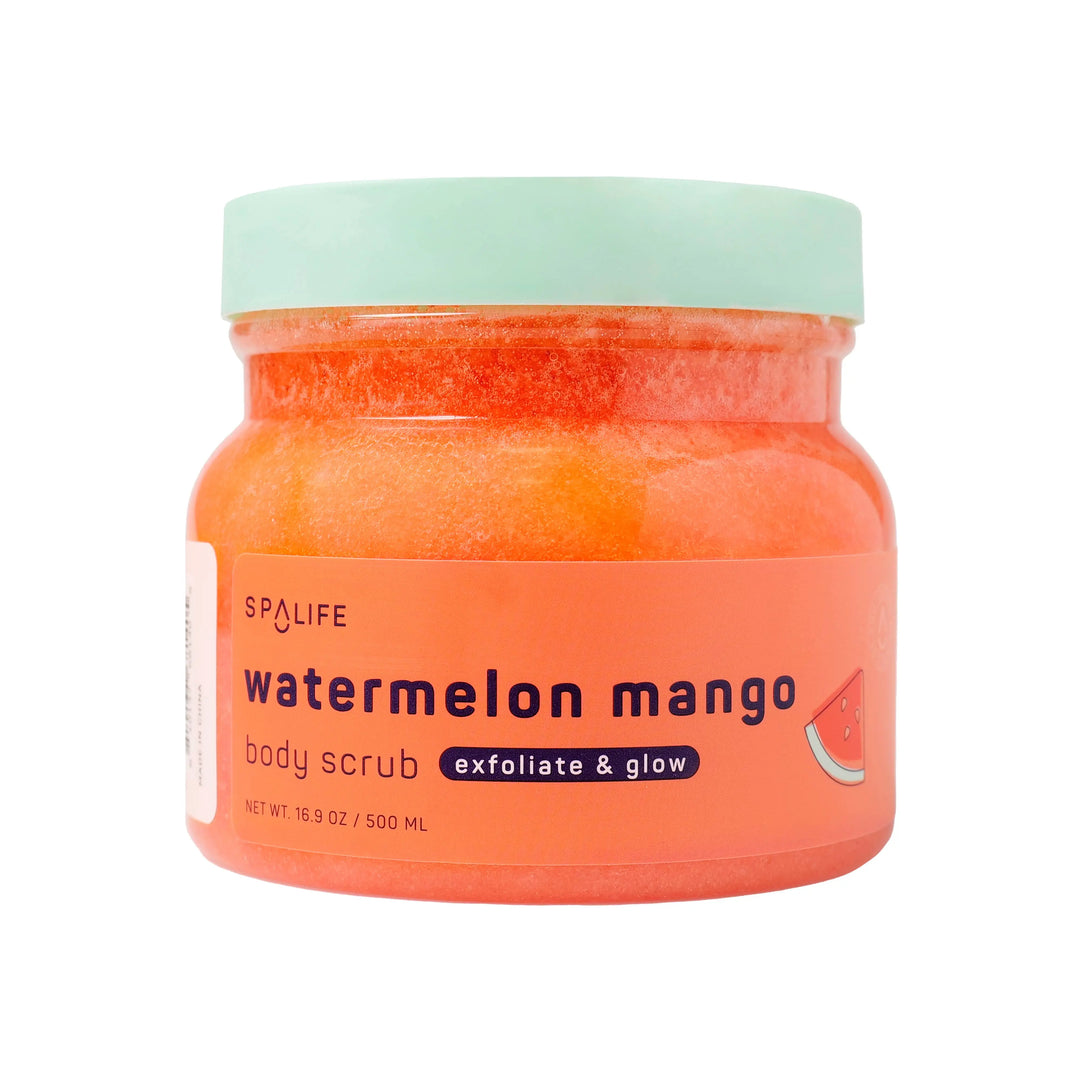 Watermelon Mango Exfoliating Body Scrub My Spa Life Cleanse Face & Body Bar