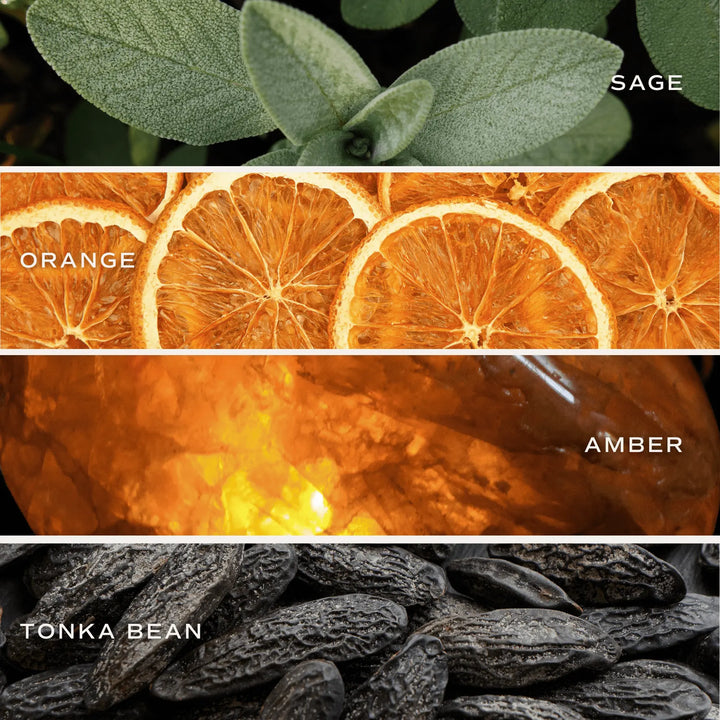 Weekend Soy Candle - Tinted Glass Jar - 12 oz Sweet Water Decor Cleanse Face & Body Bar