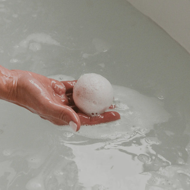 White Tea and Jasmine 4.6 oz Bath Bomb Sweet Water Decor Cleanse Face & Body Bar